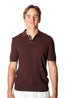 ALTEA | Knitted Polo | Chocolate