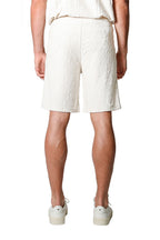 ALTEA | Terry Patterned Shorts | Bone