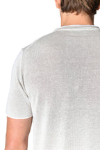 PINI PARMA | Knitted Crew Neck Tee | Sand