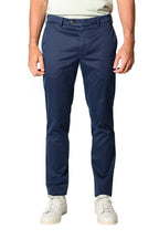 MMX | Slim Fit Chino With Silk | Navy