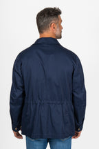 BRUNELLO CUCINELLI | Herringbone 4 Pocket Jacket | Navy