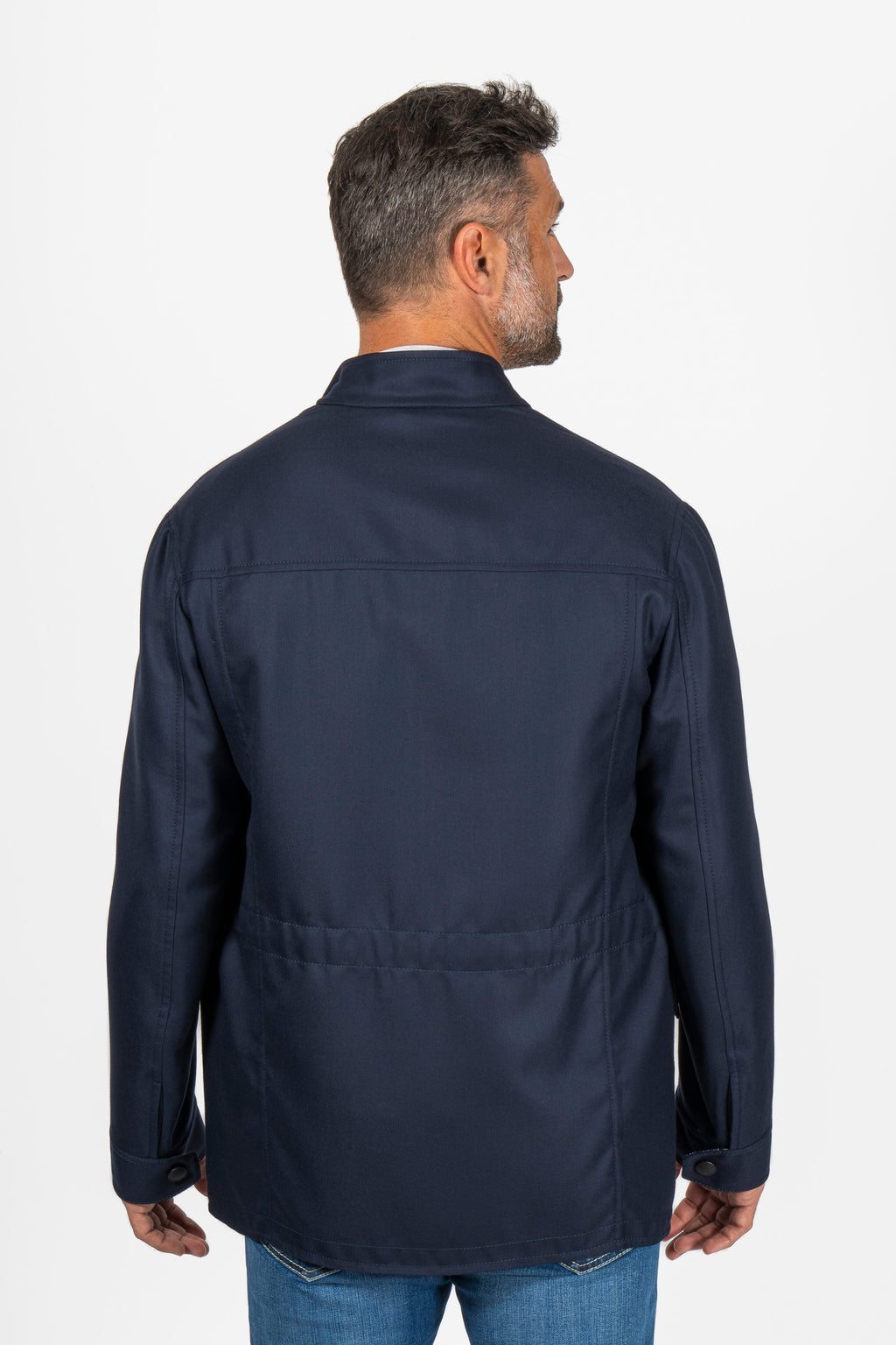 BRIONI | Double City Field Jacket | Navy