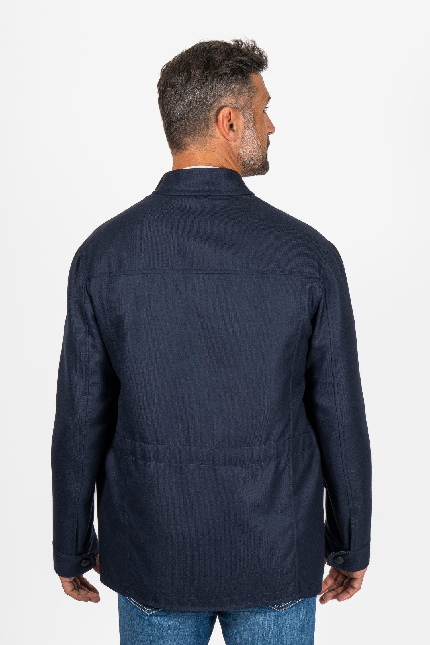 BRIONI | Double City Field Jacket | Navy
