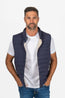 BRUNELLO CUCINELLI | Button Front Gilet | Dark Blue