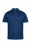 CANALI | Polo With Ribbed Trim On Placket | Navy
