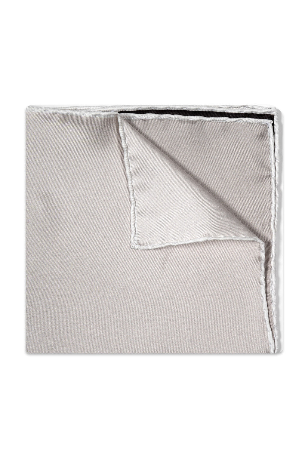 ASCOT | 4-Tone Silk Pocket Square | Brown