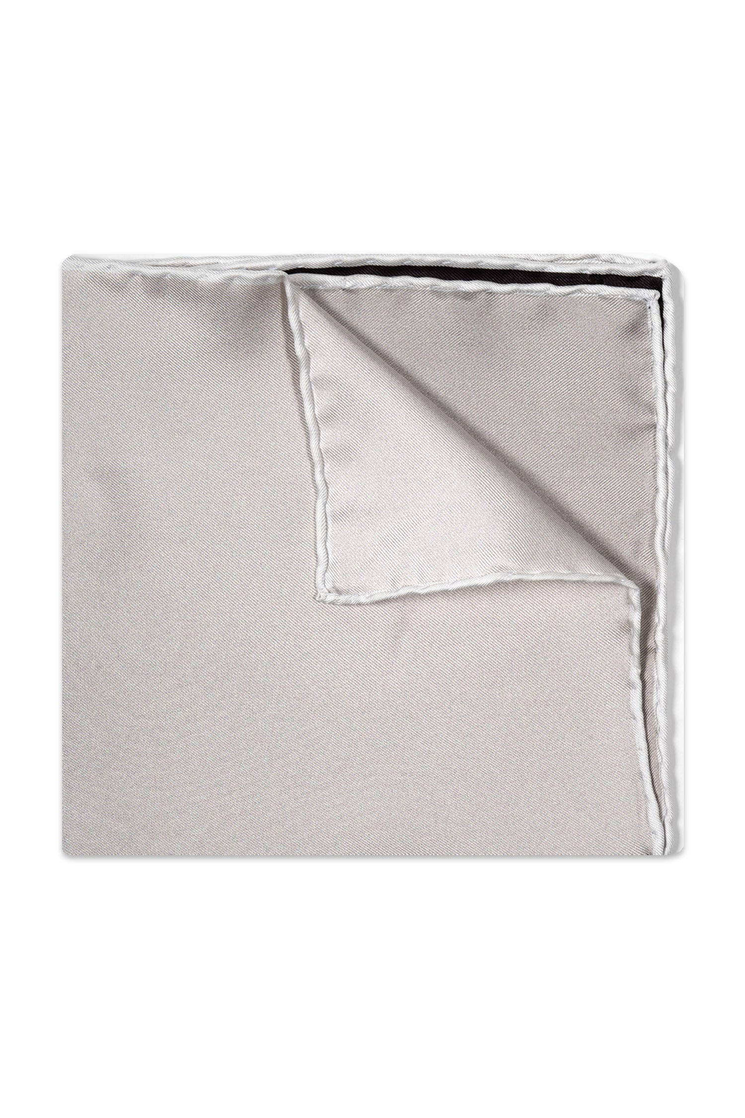 ASCOT | 4-Tone Silk Pocket Square | Brown