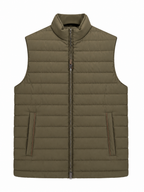 CANALI | Zipped Gilet | Forest