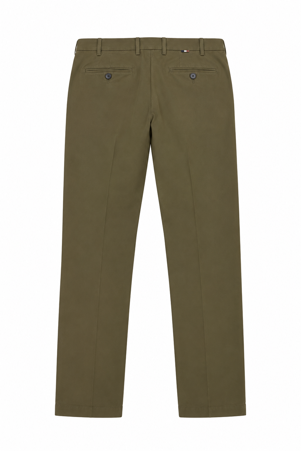 CANALI | Slim Leg Stretch Chino | Khaki Green