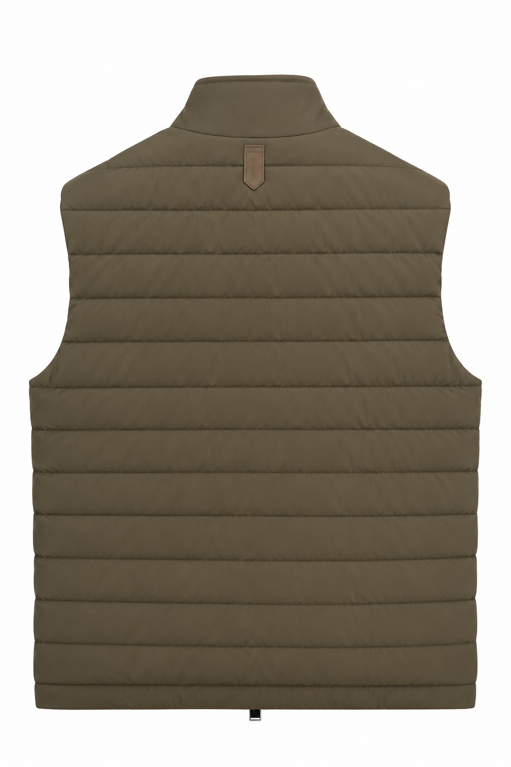 CANALI | Zipped Gilet | Forest