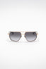 AKONI | Pathfinder AKS-503 Sunglasses | Brushed Gold & Black