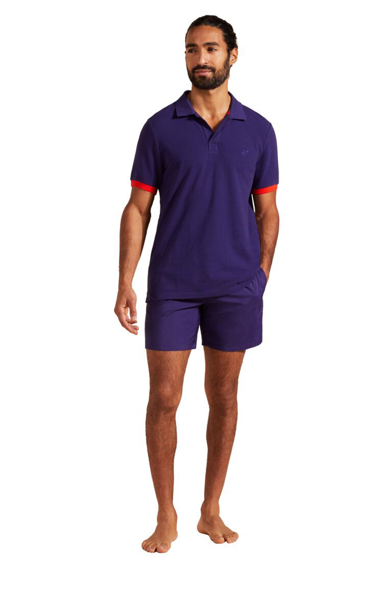 VILEBREQUIN | Polo With Contrast Trims | Navy
