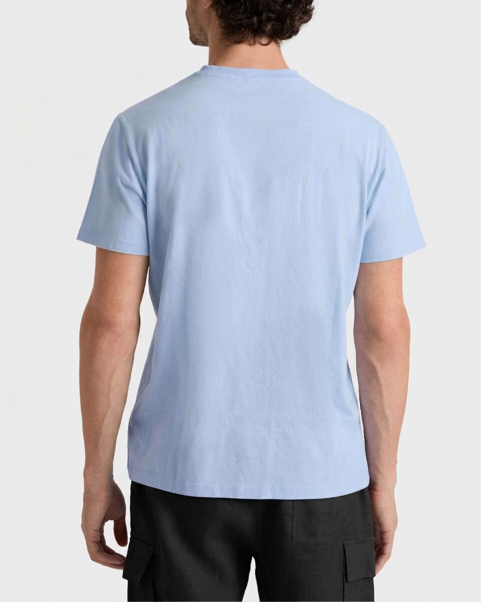 VILEBREQUIN | T-Shirt With Turtle Motif | Blue Sky
