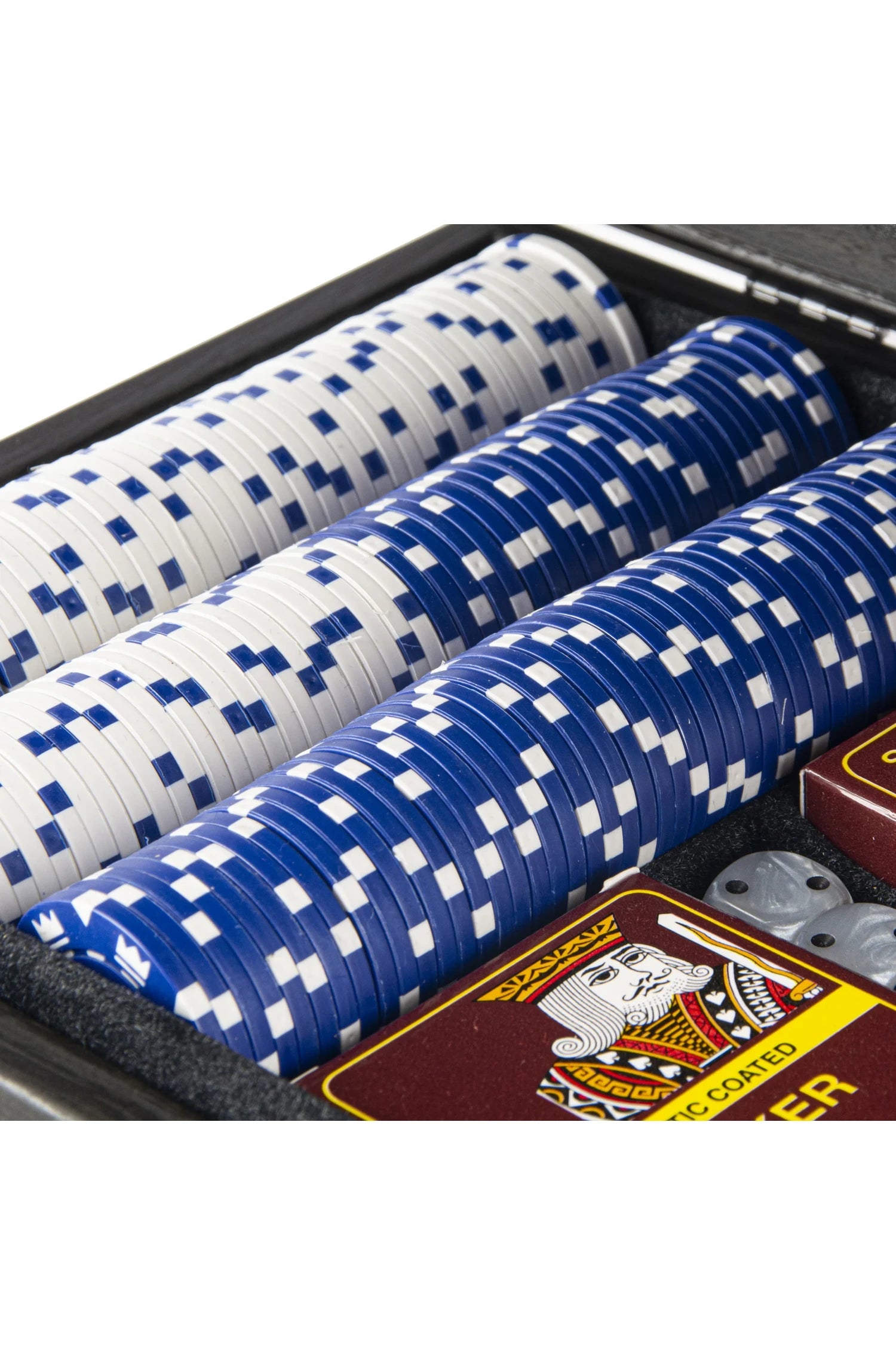 MANOPOULOS | 300 Piece Poker Set 39x22cm | Black