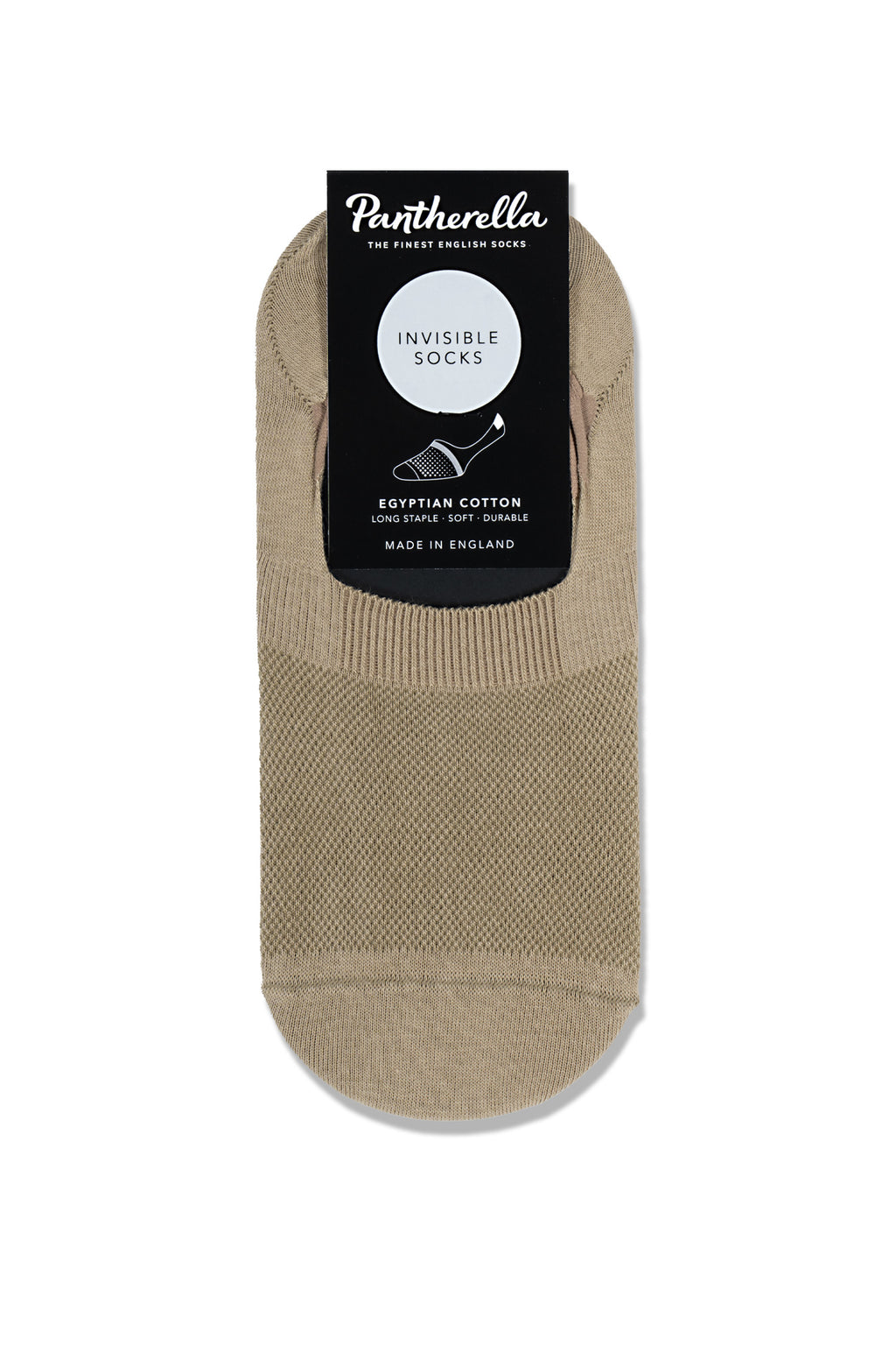 PANTHERELLA | Invisible Socks | Light Khaki
