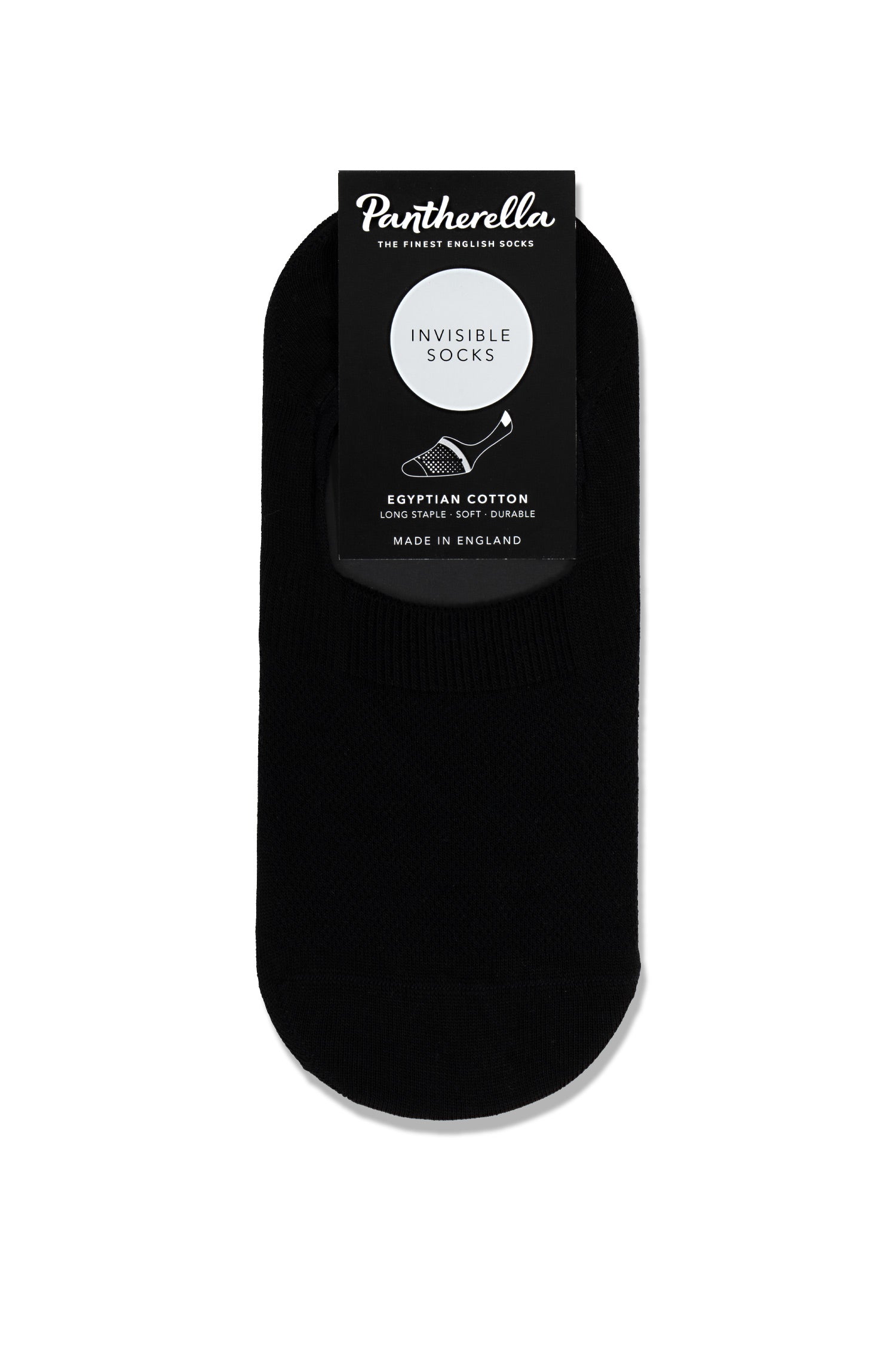PANTHERELLA | Invisible Socks | Black