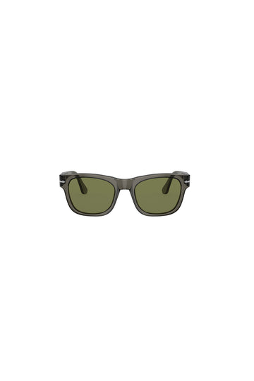 PERSOL Smoke With Green Lens PO3269S