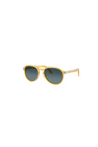 PERSOL | Polarised Sunglasses With Blue Lens PO3235S | Honey