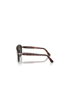 PERSOL | Sunglasses With Green Lens 649 | Havana Brown