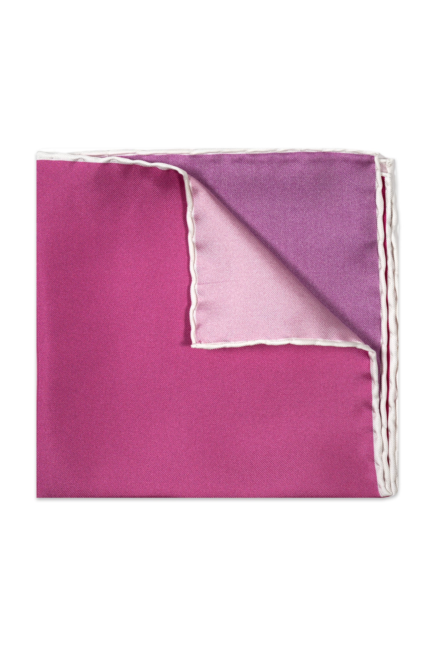 ASCOT | 4-Tone Silk Pocket Square | Pink