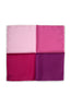 ASCOT | 4-Tone Silk Pocket Square | Pink