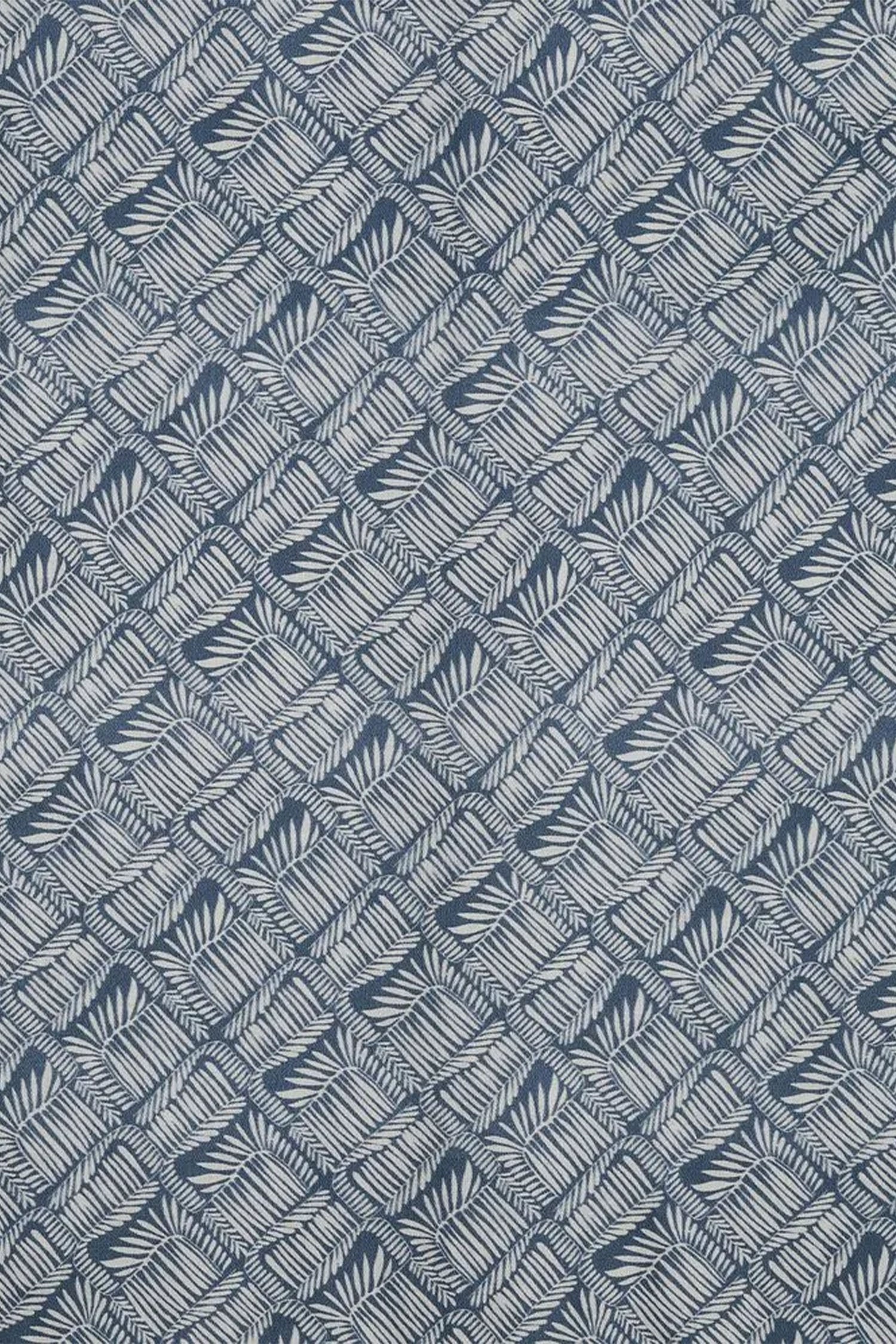 CANALI | Leaf Shirt | Dark Blue
