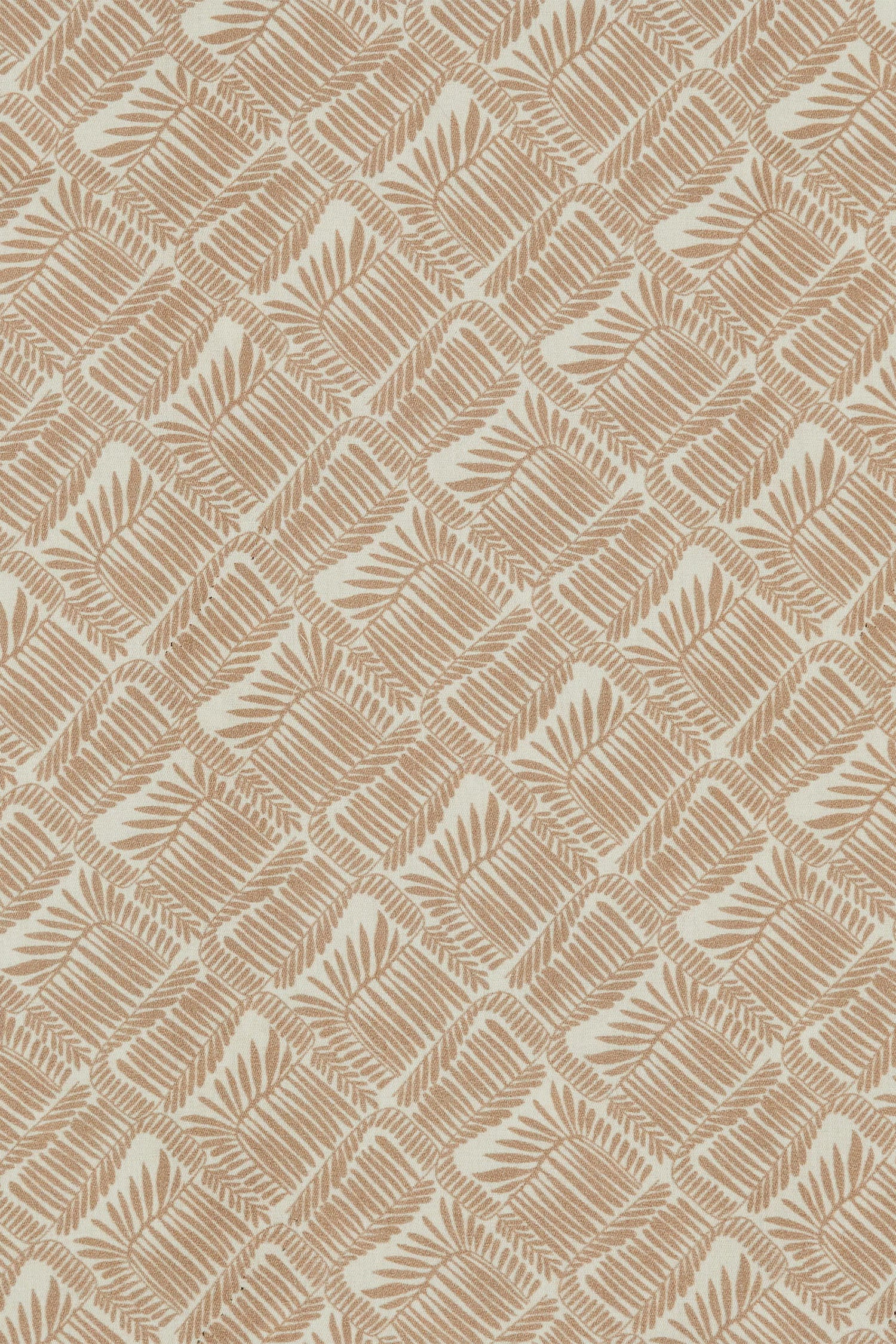 CANALI | Leaf Shirt | Beige-Brown