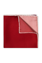 ASCOT | 4-Tone Silk Pocket Square | Red