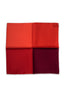 ASCOT | 4-Tone Silk Pocket Square | Red