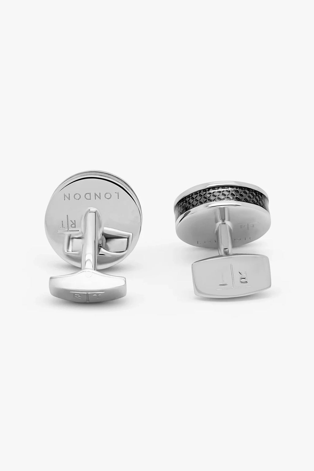 TATEOSSIAN | Woven Cufflinks & Studs Set | Silver