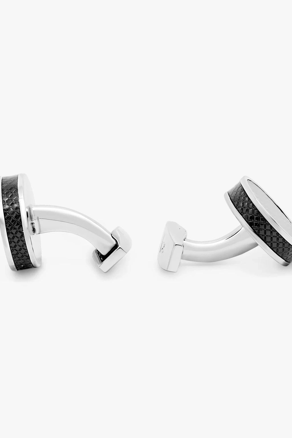TATEOSSIAN | Woven Cufflinks & Studs Set | Silver