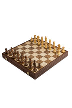 MANOPOULOS | Large Chess Set 35x35cm | Walnut Burl