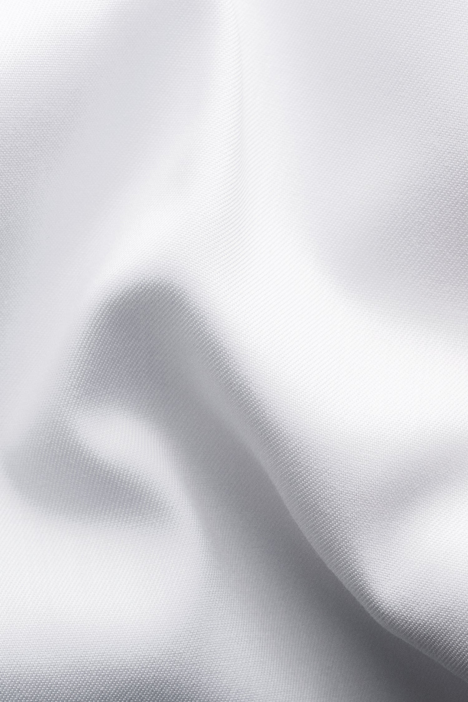 ETON | Shirt With Navy Buttons | White