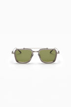 AKONI | Solis AKS-507 Sunglasses | Silver & Grey