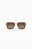 AKONI | Solis AKS-507 Sunglasses | Gold & Brown