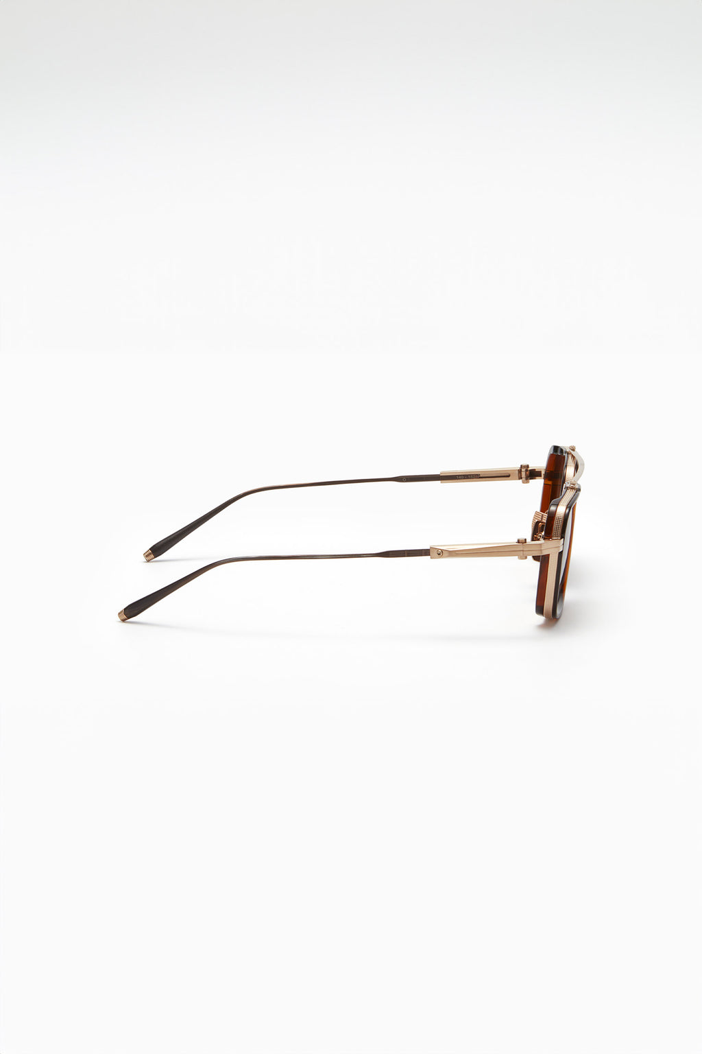 AKONI | Solis AKS-507 Sunglasses | Gold & Brown
