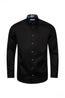 ETON | Shirt With Grey Buttons | Black