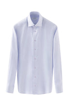 ETON | Contemporary Fit Herringbone Striped Shirt | Purple