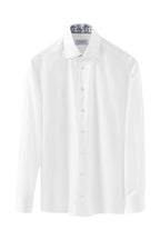 ETON | Shirt With Ferns & Clubs Inner | White