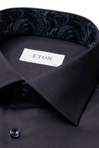ETON | Contemporary Fit Shirt Ferns Inner | Navy