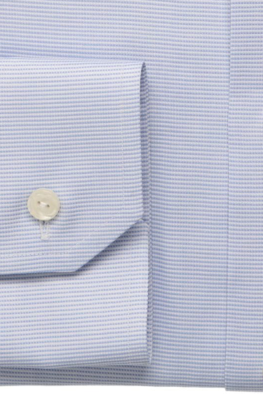 ETON | Horizontal Stripe Shirt | Blue