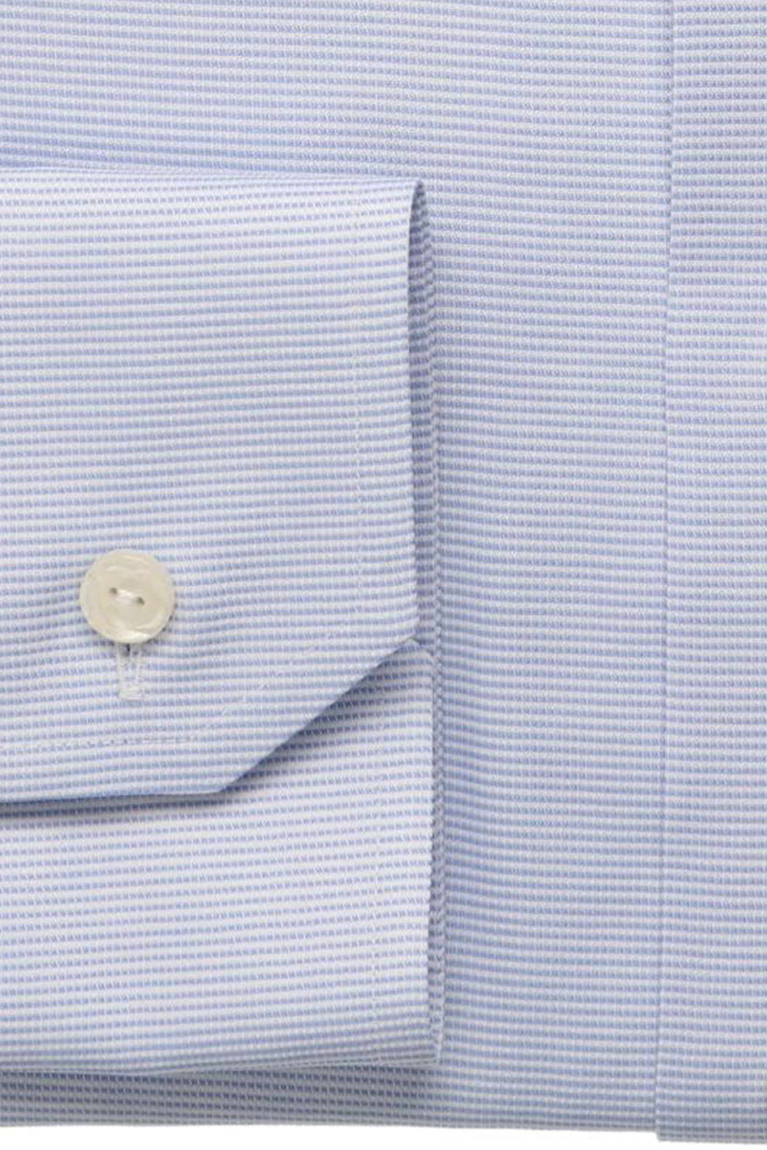 ETON | Horizontal Stripe Shirt | Blue