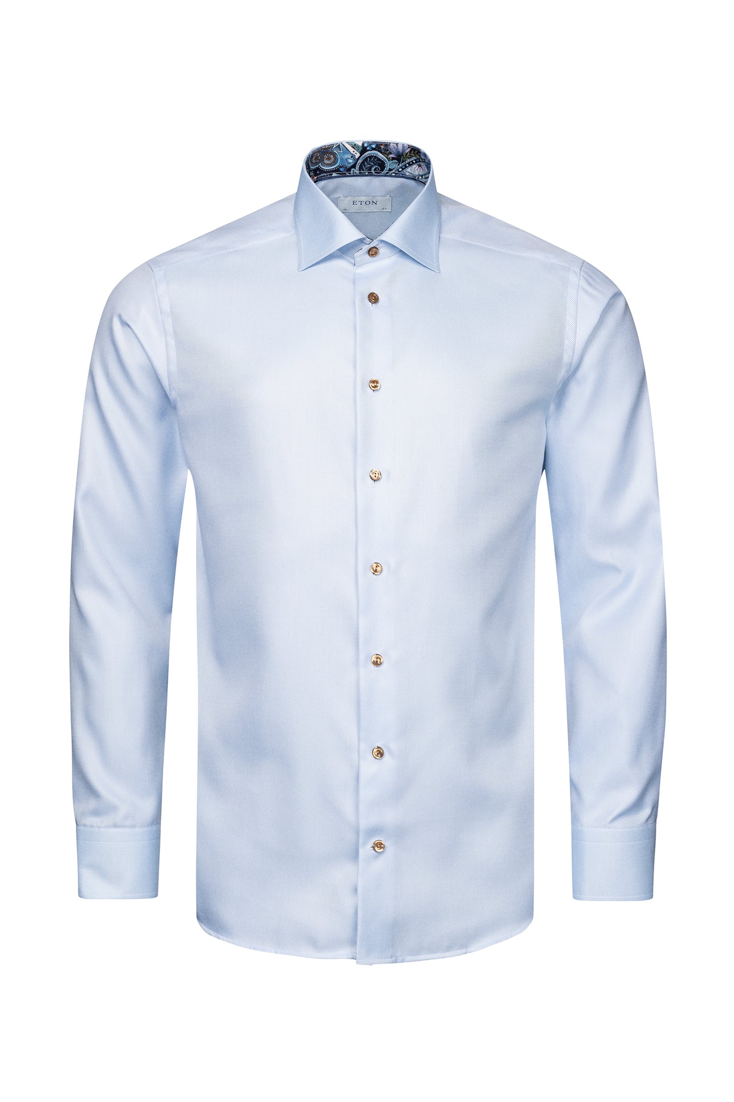 ETON | Shirt Choc Buttons | Blue
