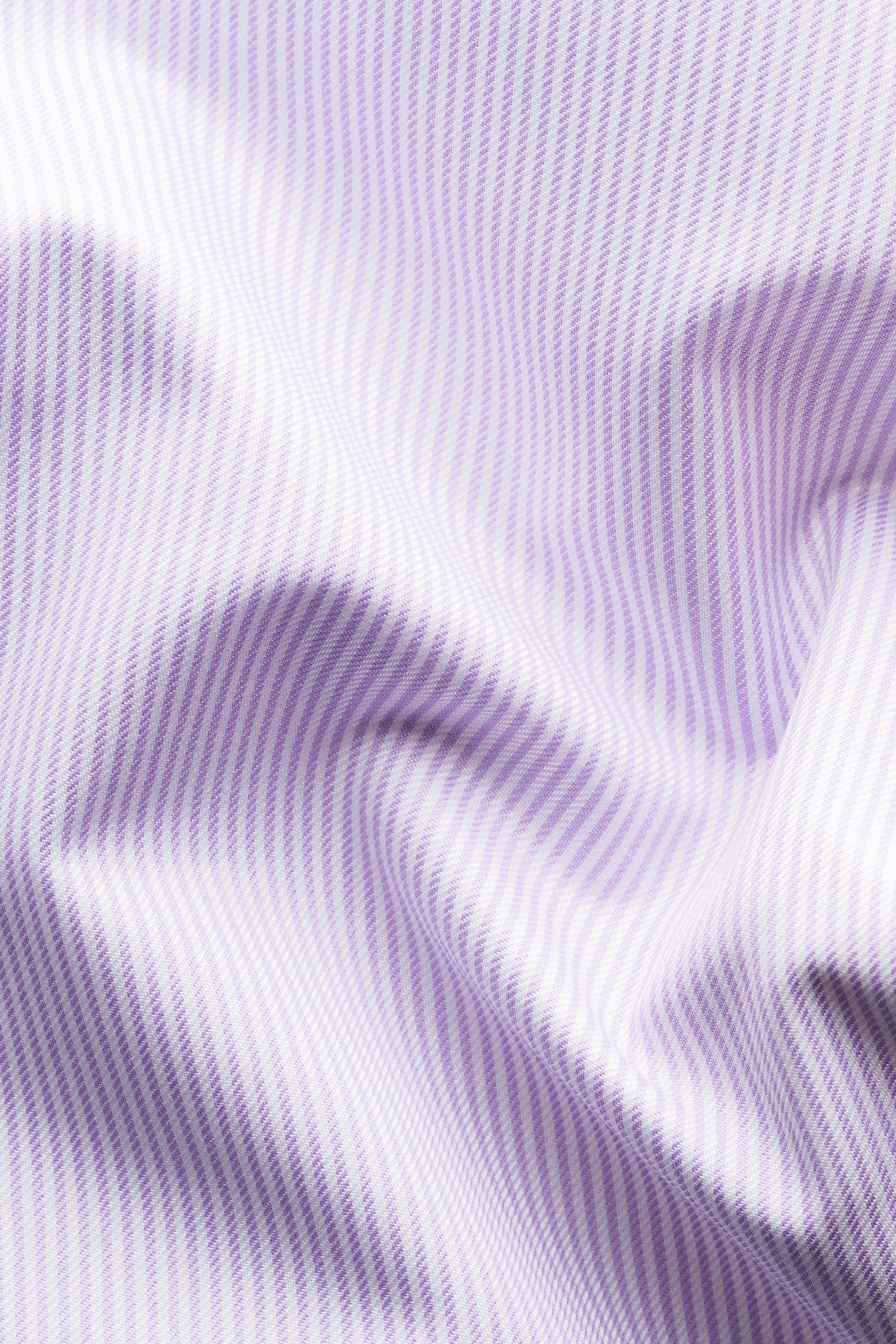 ETON | Twill Stripe Shirt | Purple