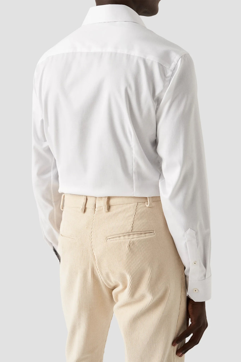 ETON | Shirt With Ferns & Clubs Inner | White