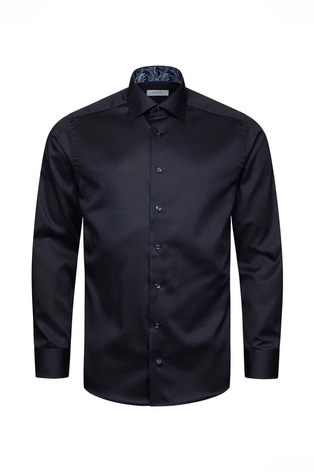 ETON | Contemporary Fit Shirt Ferns Inner | Navy
