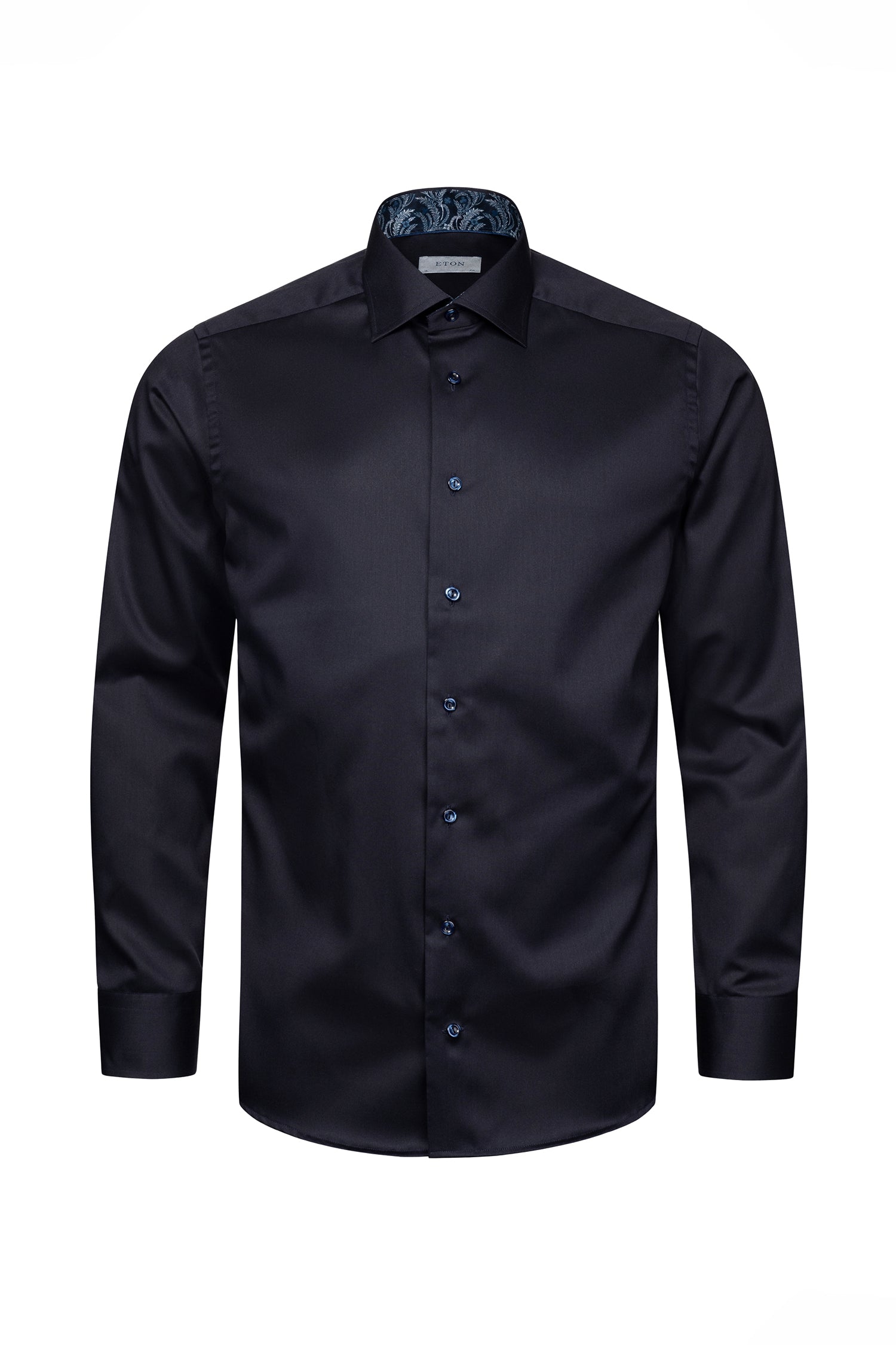 ETON | Contemporary Fit Shirt Ferns Inner | Navy