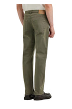 CANALI | Stretch Twill Jeans | Khaki Green