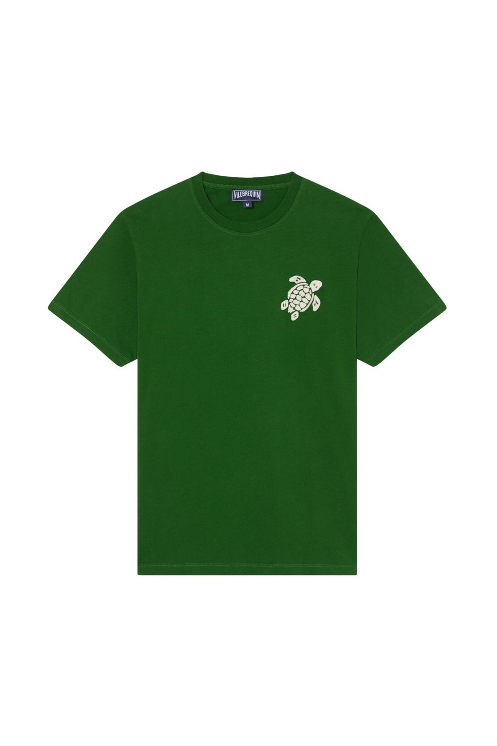 VILEBREQUIN | T-Shirt With Turtle Motif | Dark Green