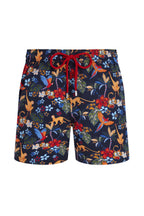 VILEBREQUIN | Moorise Monkey & Parrot Swim Shorts | Navy